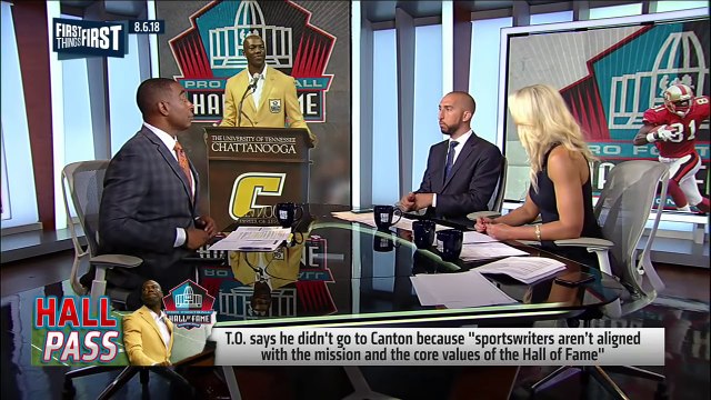 Cris Carter reacts to T.O.'s Hall of Fame speech - NFL - FIRST THINGS FIRST - YouTube_2