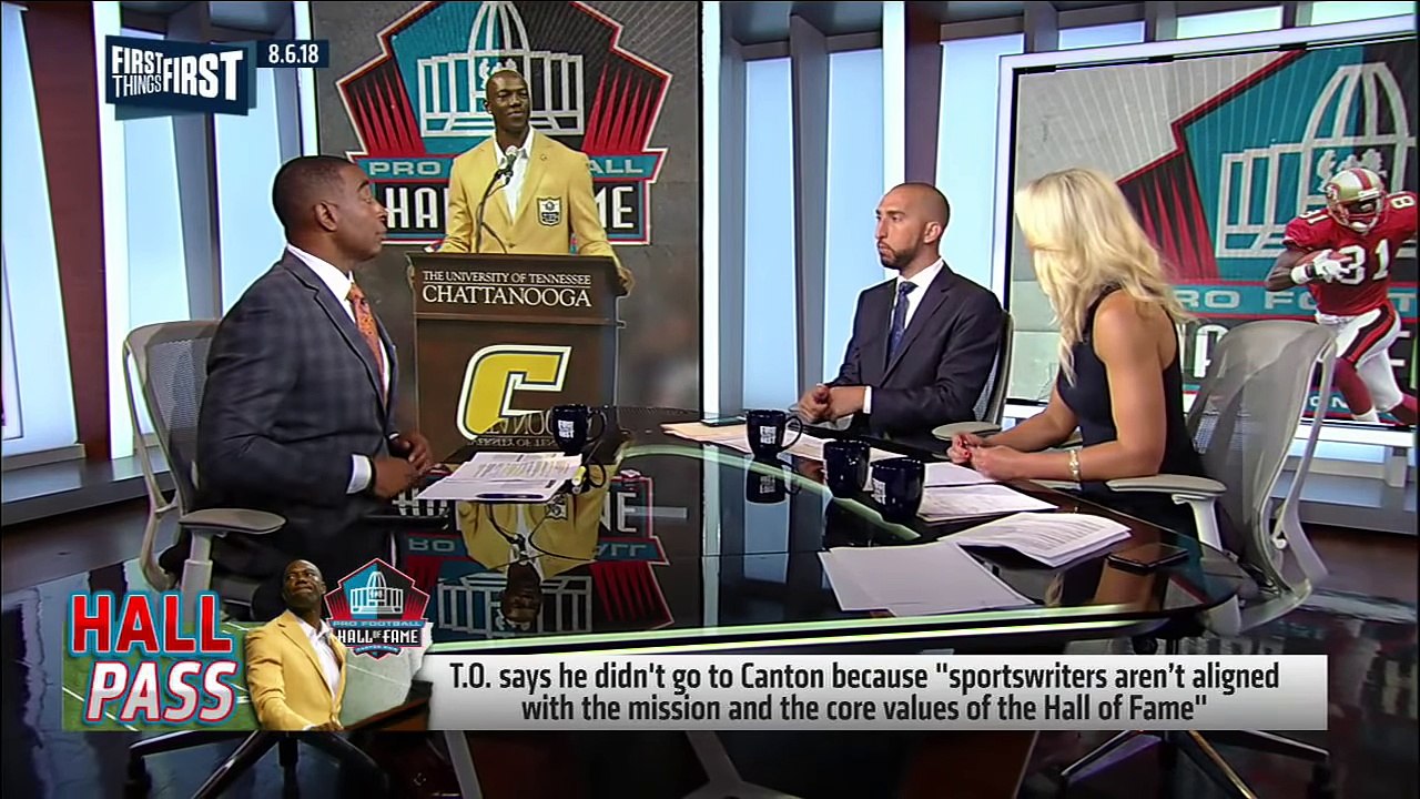 Cris Carter reacts to T.O.'s Hall of Fame speech - NFL - FIRST THINGS FIRST - YouTube_2