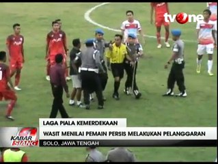 Laga Piala Kemerdekaan Antara Persis dan Persinga Berlangsung Ricuh