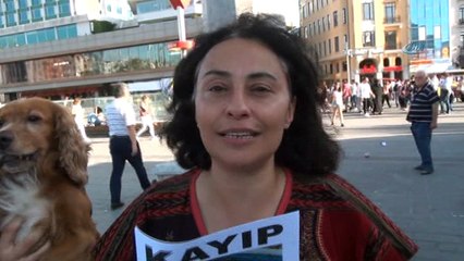 Bulana 2 bin lira ödül verileceği ilan edilen köpek, Taksim Metrosu'nda bulundu