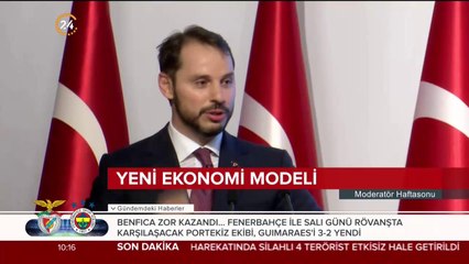 Bakan Albayrak yeni ekonomi modelini açıkladı