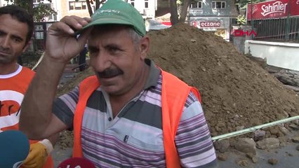 İstanbul Üsküdar'da Kazı Sırasında 2 Küp Bulundu