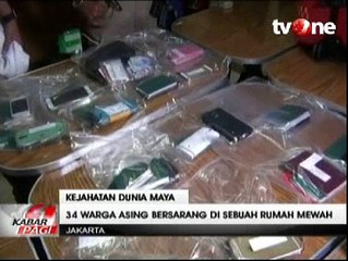 Rumah Megah di Ancol Barat Digerebek, 26 WNA Diamankan