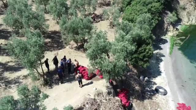 Gemlik Körfezi'nde Drone Destekli Kaçak Midye Operasyonu