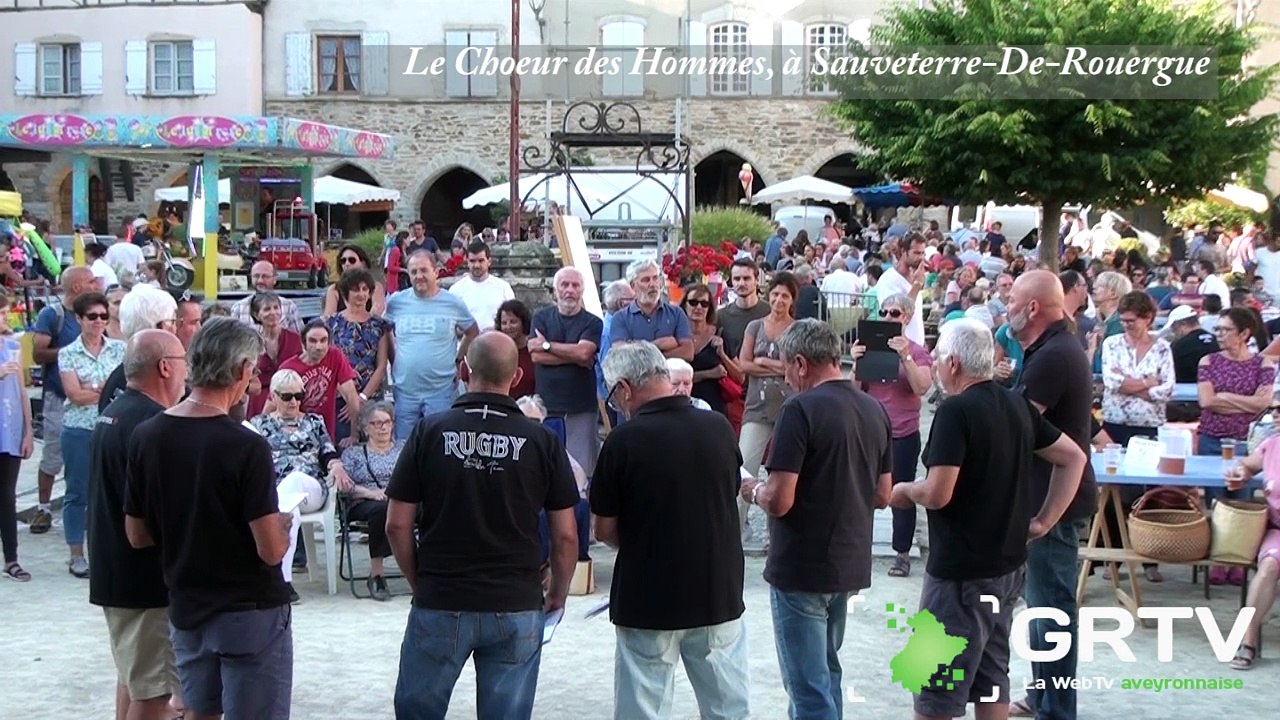 GRTV AVEYRON: le coeur des hommes à Sauveterre-De-Rouergue