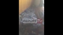 Report TV - Kishin harruar sobën ndezur, digjet shtëpia në Vlorë