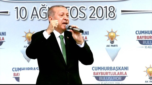Erdogan says Turkey economy under attack as Trump doubles tariffs
