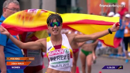Championnats Européens / Athlétisme : L'Espagnole Maria Perez sacrée sur le 20 Km marche !