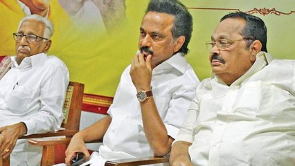 மூத்த நிர்வாகிகளுடன் ஸ்டாலின் திடீர் ஆலோசனை- வீடியோ