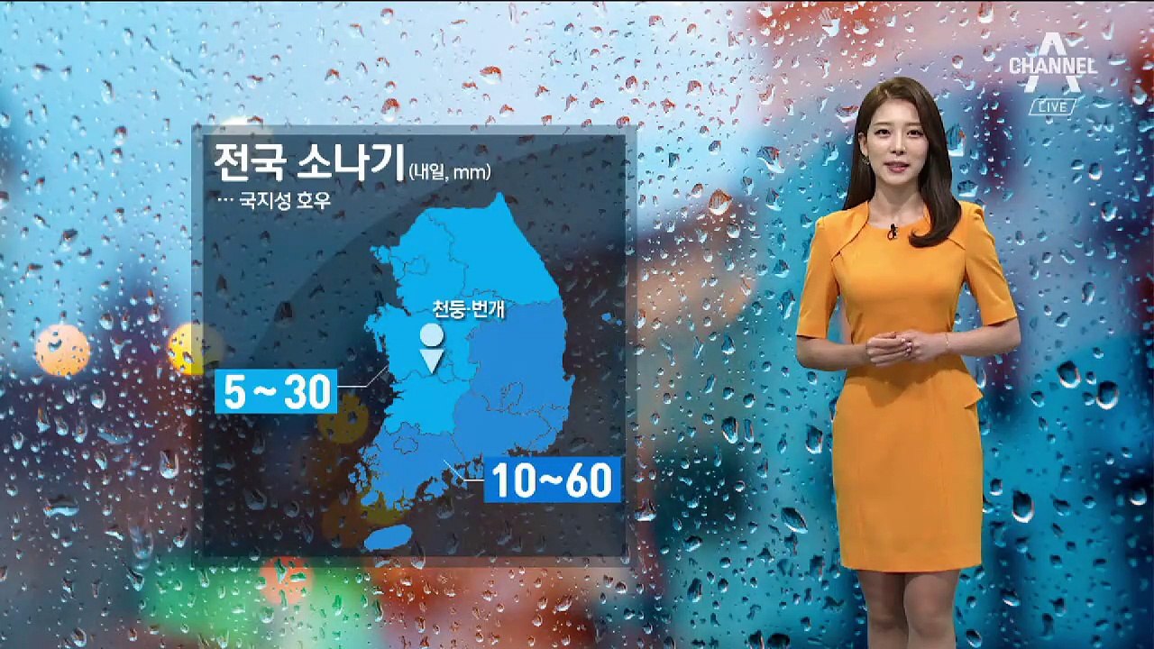 [날씨]서울 36도 내일도 찜통더위…전국 소나기