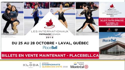 Descargar video: Championnats québécois d'été 2018 Eve 16 Junior Couple prog. Libre + Eve 17 Junior Dames Gr. 1 prog. Libre + Eve 18 Senior Couple prog. Court + Eve 19 Junior Danse Rythmique échauffement 1-2