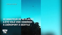 Il dérobe un avion, décolle et se suicide à son bord dans la baie de Seattle