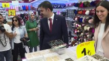 Çevre ve Şehircilik Bakanı Murat Kurum'un esnaf ziyareti - SAMSUN