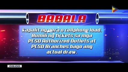 PCSO 9 PM Lotto Draw, August 11, 2018