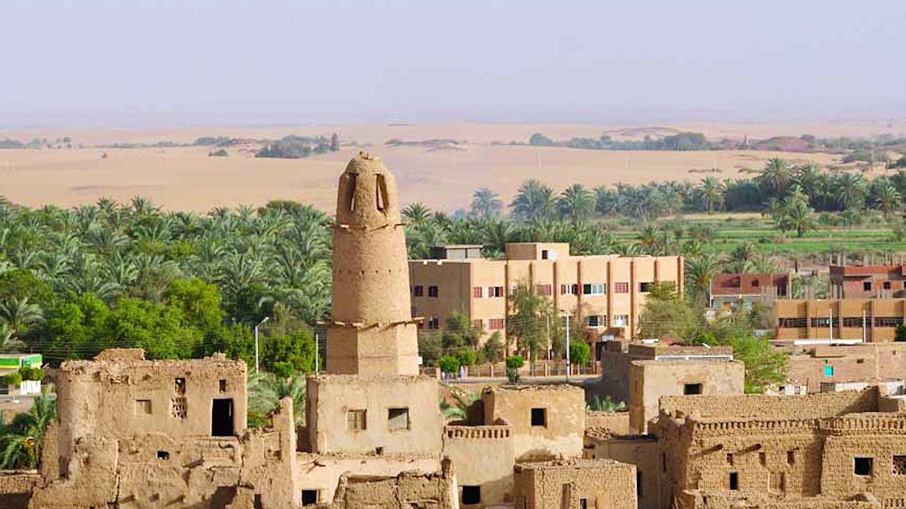 El  Qasr  - Oasis de  Dakhla - Egypte.