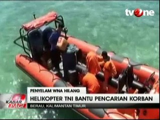 TNI Bantu Cari Penyelam WNA Yang Hilang