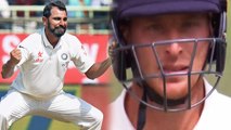 India Vs England 2nd Test: Shami takes his 3rd wicket, Jos Buttler out for 24 | वनइंडिया हिंदी