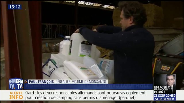 Monsanto condamné: C'est énorme ce qui vient de se passer , réagit Paul François, figure en France du combat contre le géant agrochimique