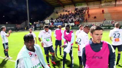 Après Red Star - HAC (0-1), réaction d'Oswald Tanchot