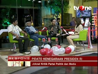 Presiden Jokowi Kritik Parpol dan Media (Bagian 2)