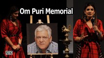 Om Puri Memorial | Raveena Tandon remembers the Legend