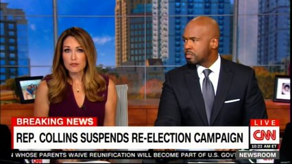 Rep. Collins suspends Re-Election Campaign. #DonaldTrump #NewYork #Collins #Breaking #News