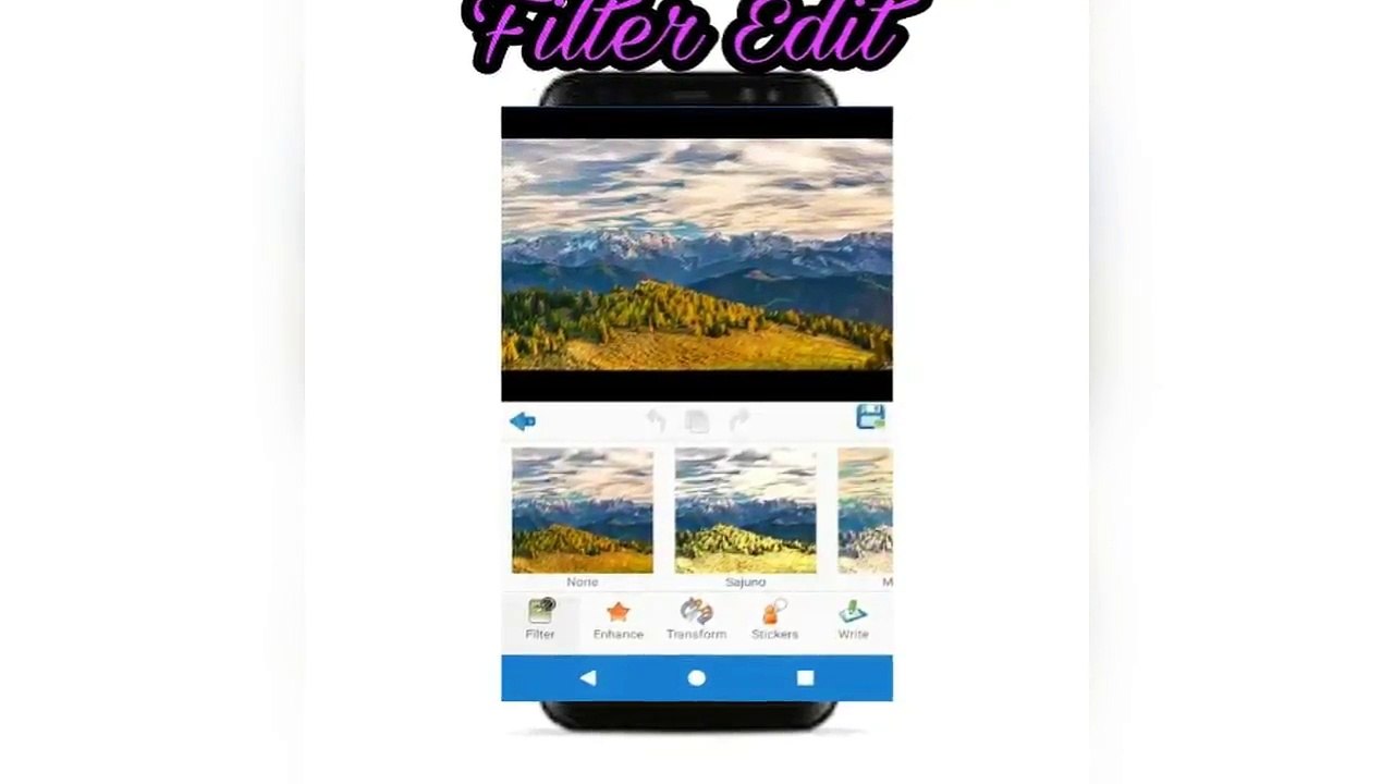 photo editing app (pic cam)