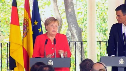 Merkel sobre la inmigración