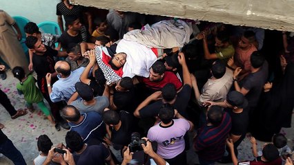 غزة تشيّع قتلاها الذين سقطوا في اشتباكات مع الجيش الإسرائيلي