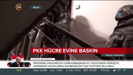 İstanbul'da PKK hücre evine baskın düzenlendi