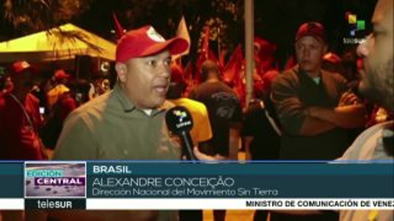 Masiva marcha "Lula Libre" cruza Brasil