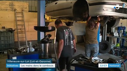 Initiatives : réparer sa voiture soi-même au garage