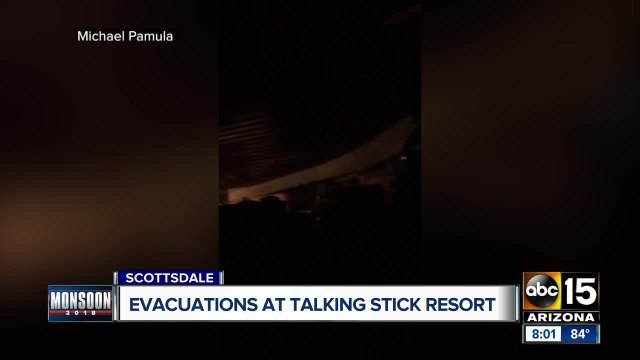Talking Stick Resort evacuated due to power outage