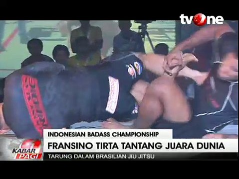 Fransino Tirta Tahan Imbang Juara Dunia Jiu-jitsu Brasil