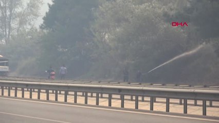 Bursa Mudanya'daki Yangın Söndürme Çalışmalarından Görüntüler,röportajlar Hd