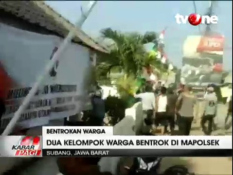 Didamaikan Polisi, Warga 2 Desa Malah Bentrok