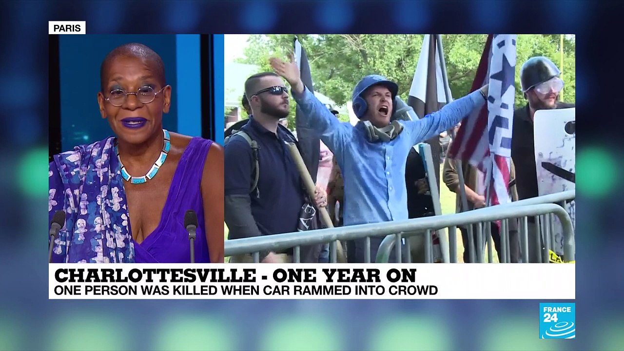 Charlottesville, one year on: White supremacists rally to be held in Washington Sunday