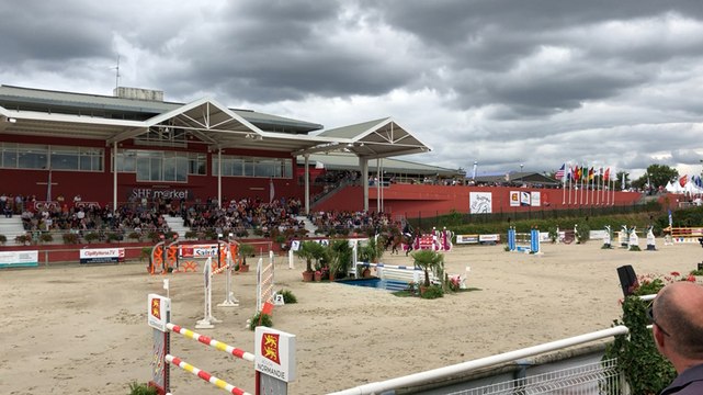 Reynald Angot lors de son passage au Ranking 145 cm samedi 11 août 2018