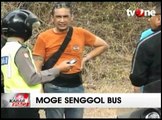 Bus Senggol Moge di Purworejo