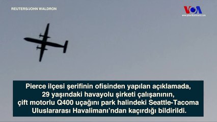 Kaçırdığı Uçakla Önce Gezindi Sonra Yere Çakıldı