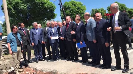 Ordu Erdoğan, Ordu'da Sel Bölgesinde İncelemelerde Bulundu