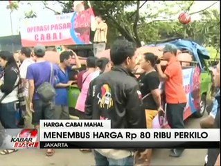 Harga Cabai Tembus Rp80 Ribu per Kilogram