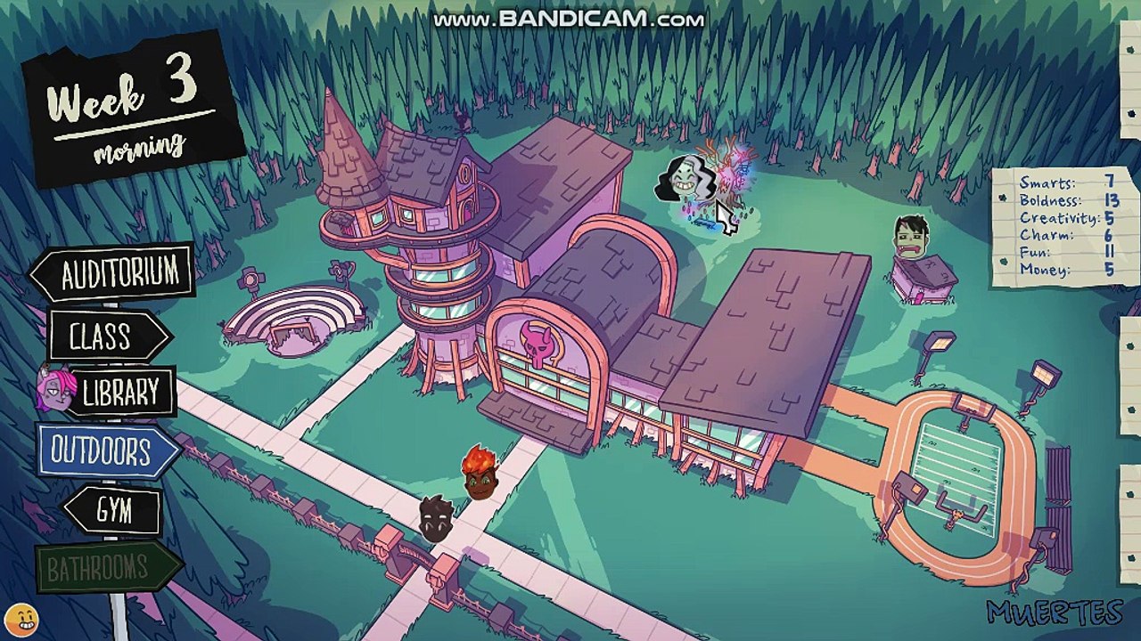 Monster Prom Game 1 Part 8: A Tale of Living Pinatas, Dodgeballs, and Used Tampons