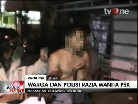 Terjaring Razia, Polisi Kejar-Kejaran dengan PSK