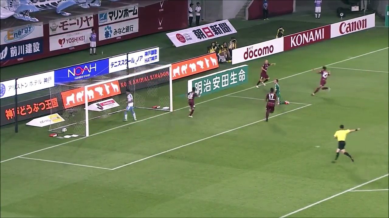 【公式】イニエスタのJリーグ初ゴール！ゴール動画：アンドレス イニエスタ（神戸）15分 ヴィッセル神戸vsジュビロ磐田 明治安田生命Ｊ１リーグ 第21節 2018/8/11