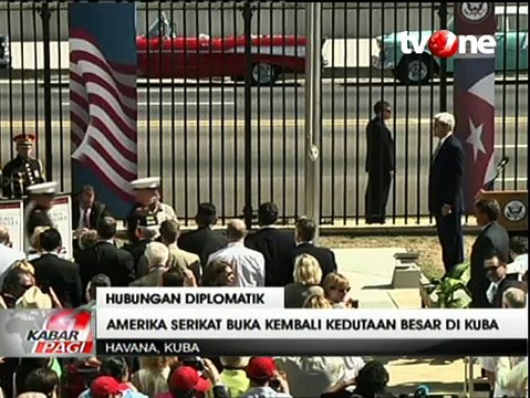 Amerika Serikat Kembali Buka Kedubes di Kuba