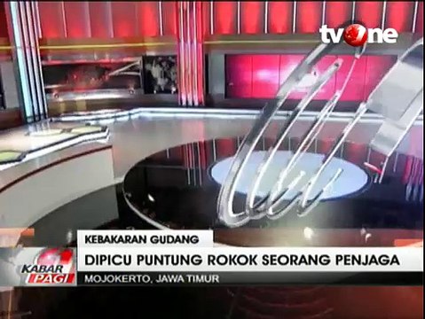 Sebuah Gudang Penyimpanan Kasur Ludes Dilalap Sijago Merah