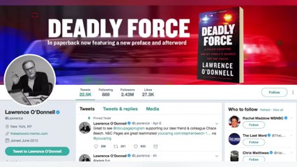 MSNBC Host Predicts The Secret Service Will Have To 'Physically Remove' Trump From White House in 2020 If He Loses