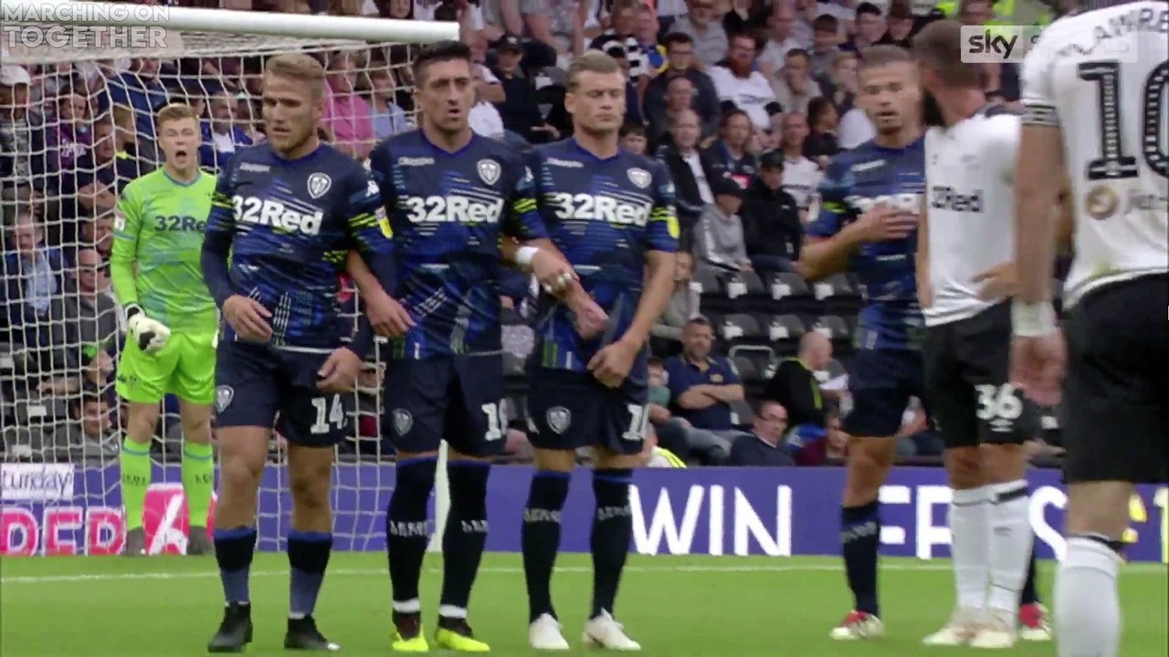 Derby County 1-4 Leeds United Quick Match Highlights - Championship 11/08/18