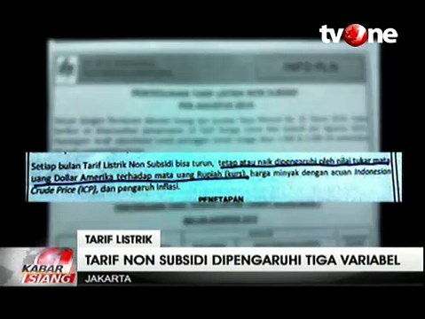 Tarif Listrik Nonsubsidi Kini Bisa Naik atau Turun Setiap Bulan